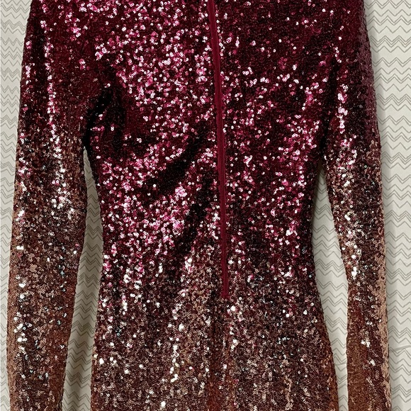 Ombré Sequin Dress - Picture 6 of 7
